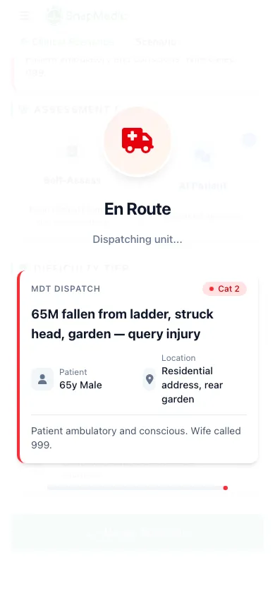 AI OSCE scenario browser