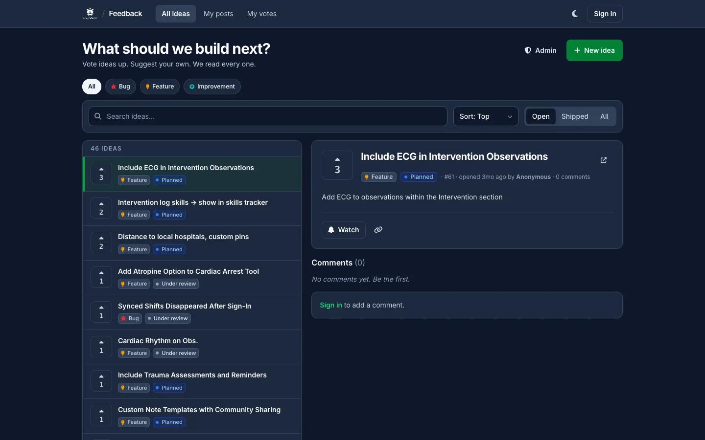 We've Moved Our Feedback Portal