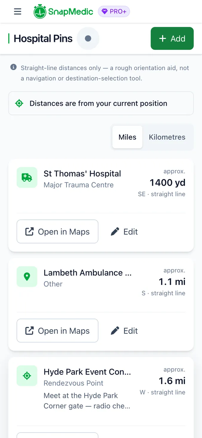 Version 7.0 - Timer Alarms, Voice Notes & Hospital Pins