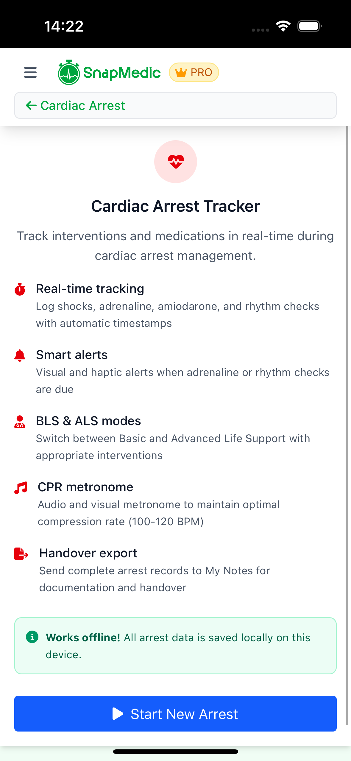 Cardiac Arrest Tracker